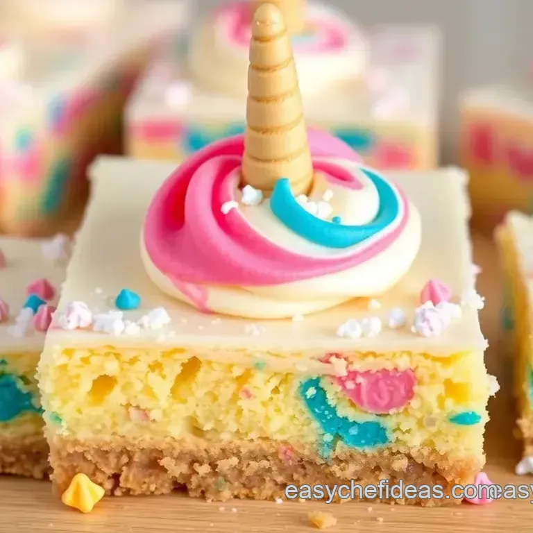 Bake Unicorn Bars: Colorful & Magical Treats