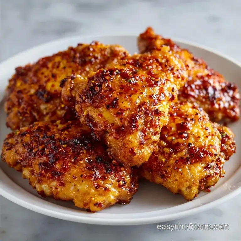 Baked Bone In Thighs: Crispy and Juicy