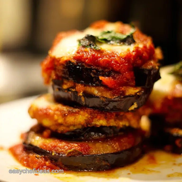 Baked Eggplant Parmigiana Stacks: A Comfort Food Classic