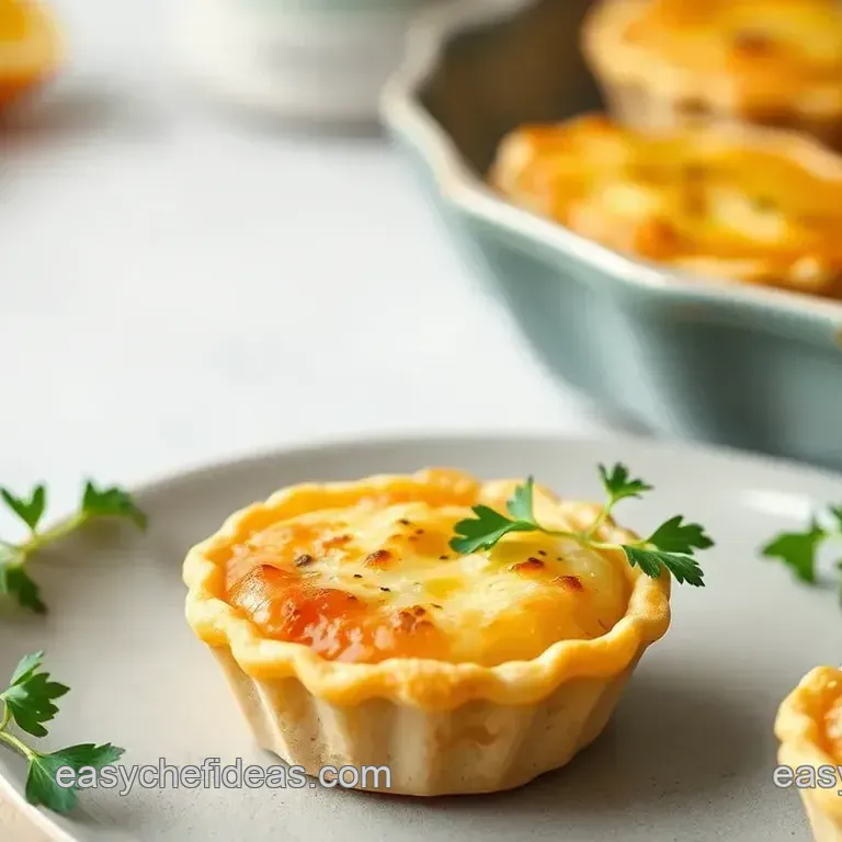 Baked Mini Salmon Quiches: Savory Bites
