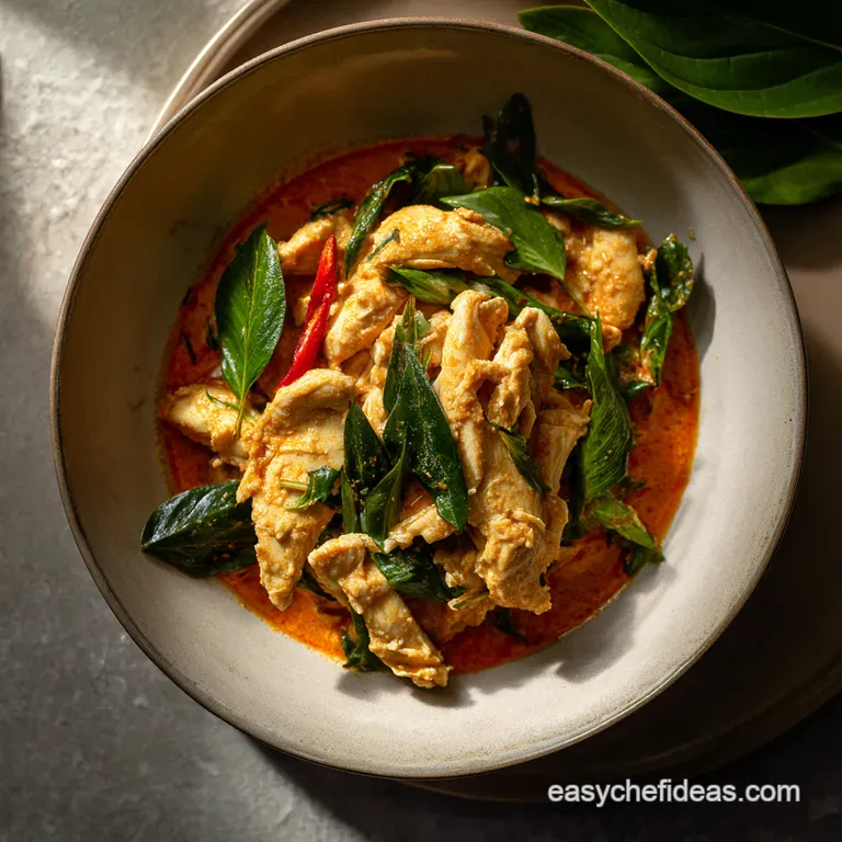 Bangkok in a Bowl: Quick & Easy Chicken Red Curry