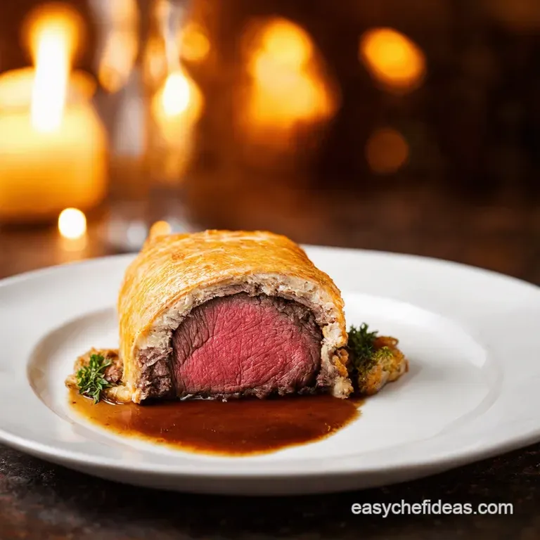 Beef Wellington a Showstopping Centrepiece presentation