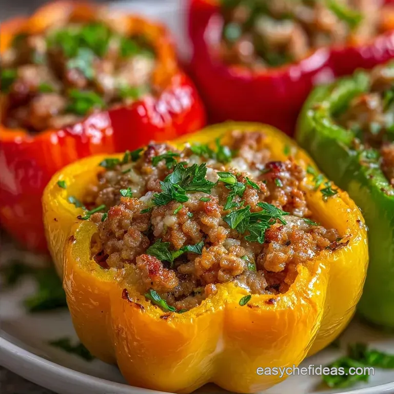 Loaded Bell Pepper Nachos Lunch: Cheesy and Fresh