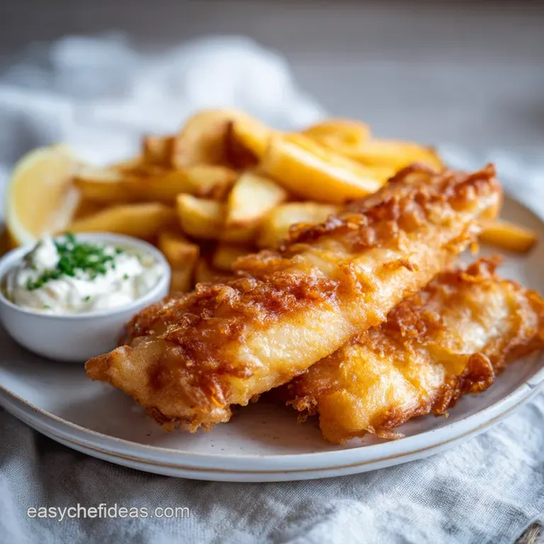 Fish and Chips: Crispy Dual-Batter