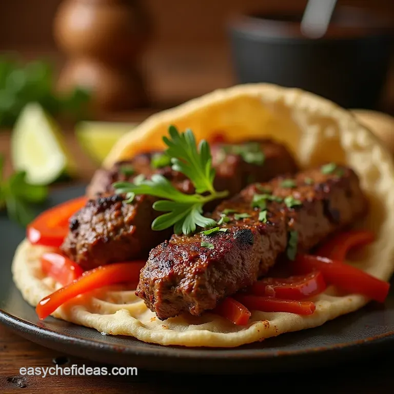 The Ultimate Home Cooks Doner Kebab Authentic Homemade Gyro Meat presentation