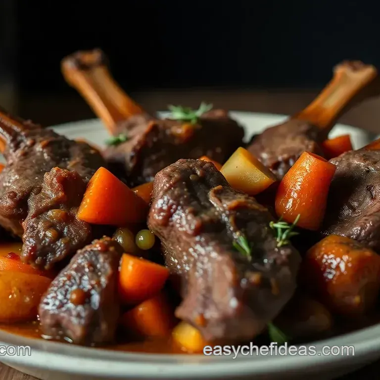 Braised Lamb Shanks with Rosemary and Red Wine: Comfort Food Elevated