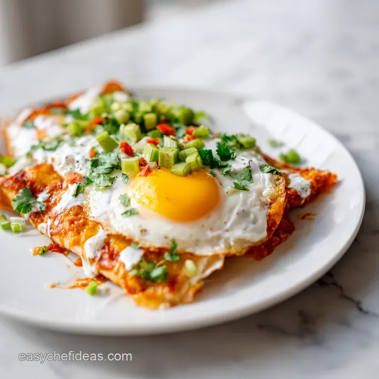 Breakfast Enchiladas with Green Sauce