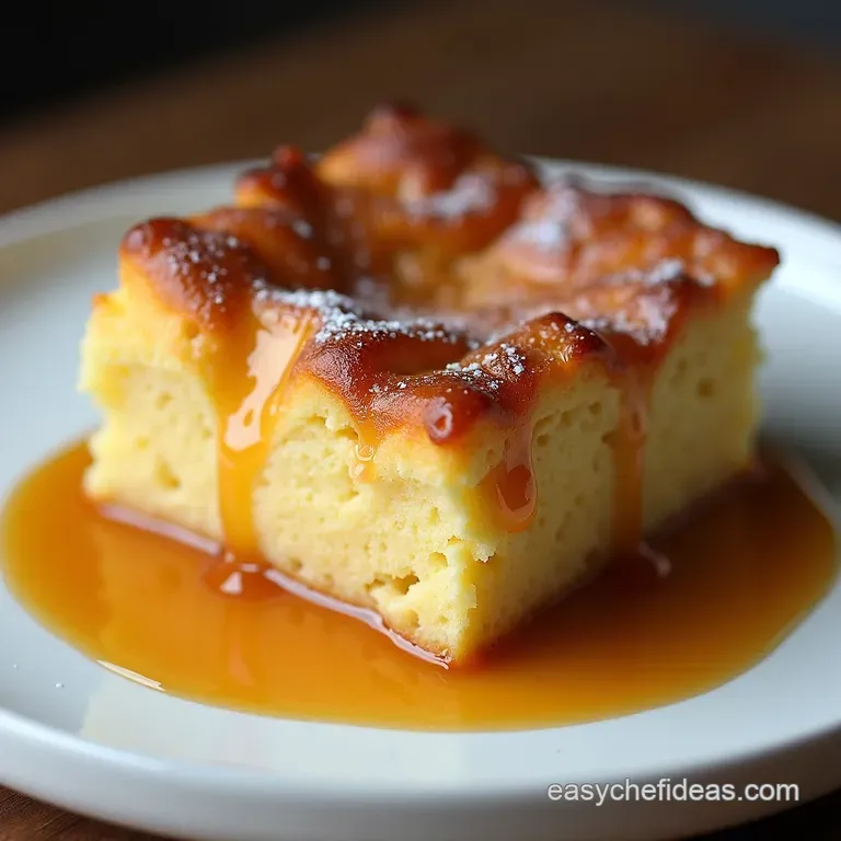 The Ultimate Sunday Treat Brioche Bread Pudding with Silky Salted Caramel Sauce