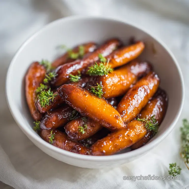 Brown Sugar Glazed Carrots: Tender and Syrupy