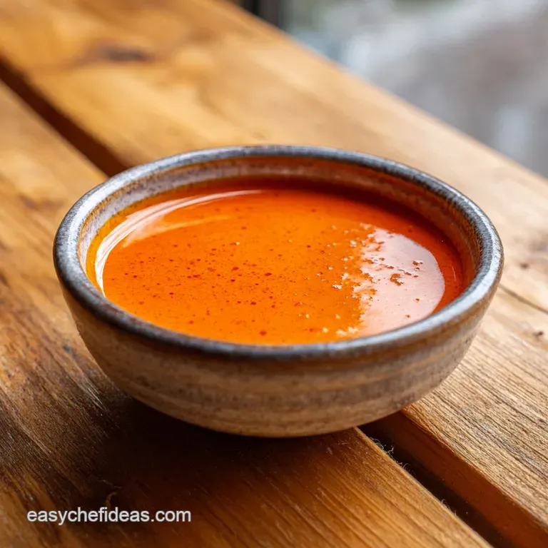 Buffalo Sauce Recipe: Silky and Tangy