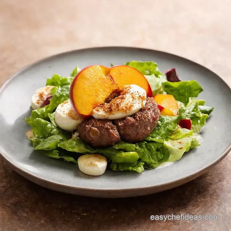 BurrataStuffed Grilled Peaches with Prosciutto and Balsamic Glaze