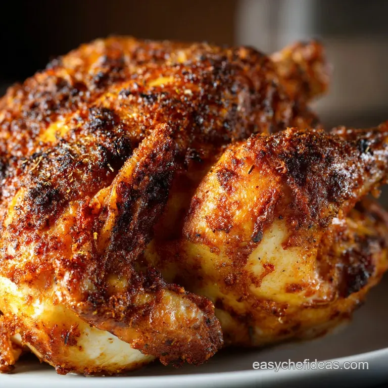 Buttermilk Marinated Air Fryer Whole Chicken: Crispy Coronation Roast