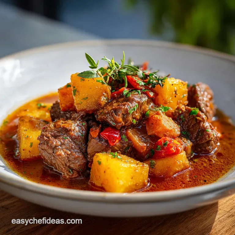 Carne con Papas Recipe: Traditional Beef Stew