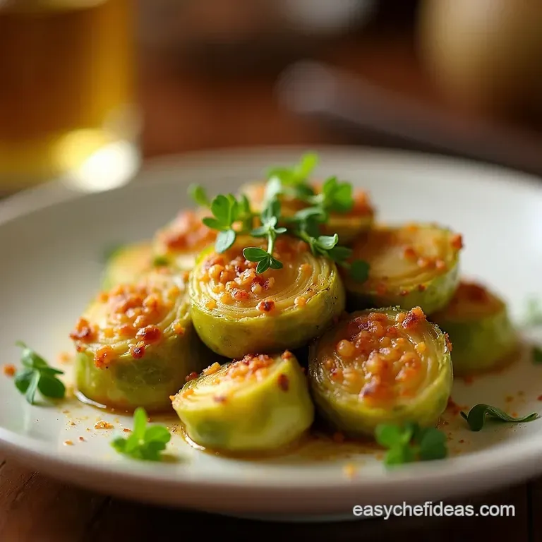 Cheesy Brussels Sprouts Gratin from Brussels Blah to Brussels Bravissimo presentation