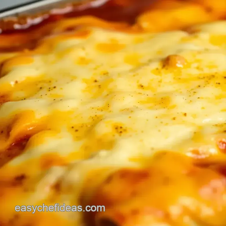 Cheesy Chicken Enchiladas: a Comforting Mexican Delight presentation