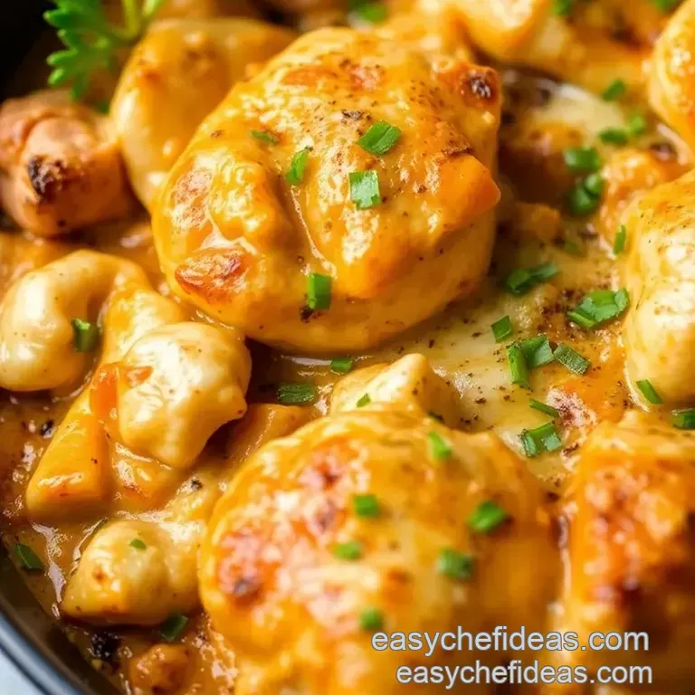 Cheesy Chicken Jalouise presentation