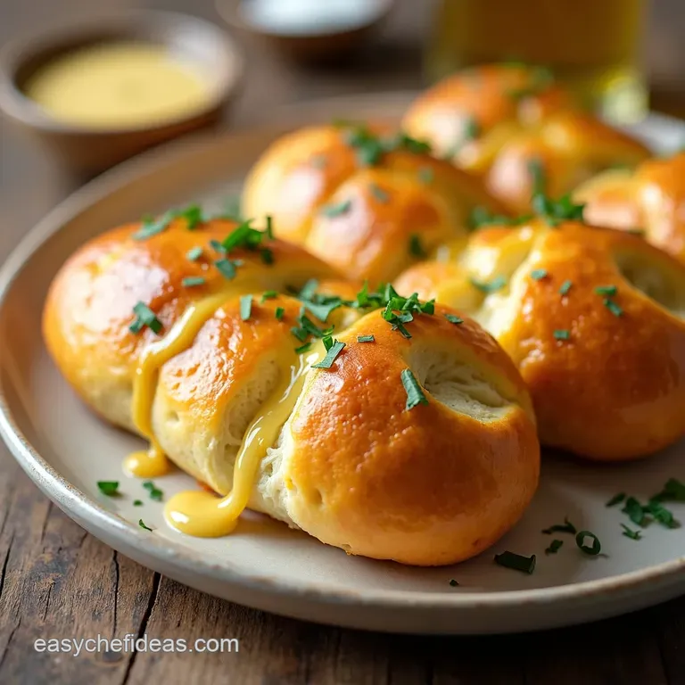 Cheesy Garlic PullApart Bread