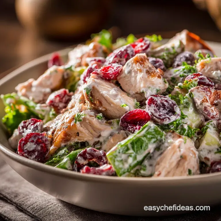 A Chefs Blueprint Cranberry Chicken Salad