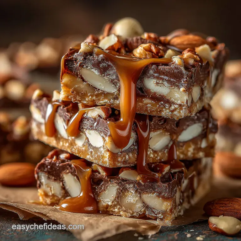 Chewy Homemade Nougat Bars a Sweet Symphony of Nuts and Honey presentation