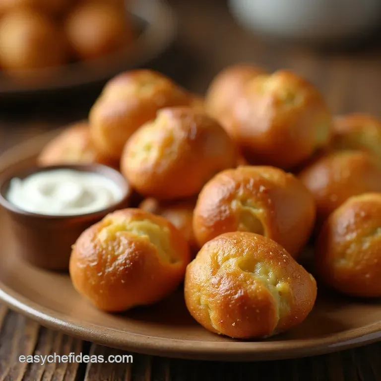 The Pub Classic at Home Effortlessly Chewy Soft Pretzel Bites presentation