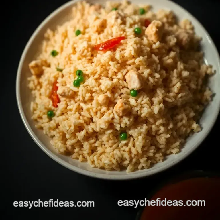 Chicken Fried Rice: Easy & Delicious Takeaway Fakeaway! presentation