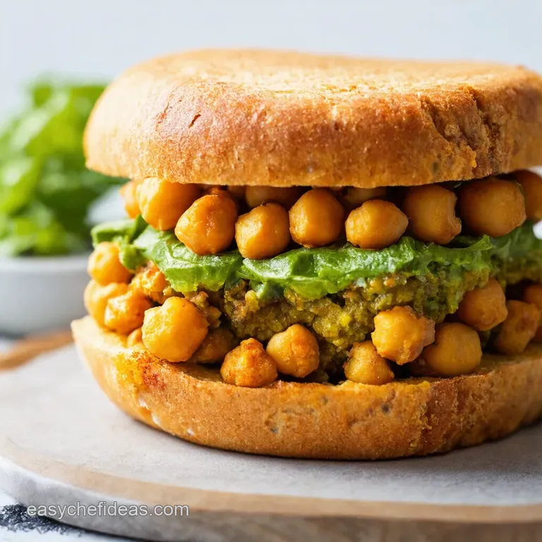 Chickpea Salad SmashUp Your New Favorite Lunch Sandwich