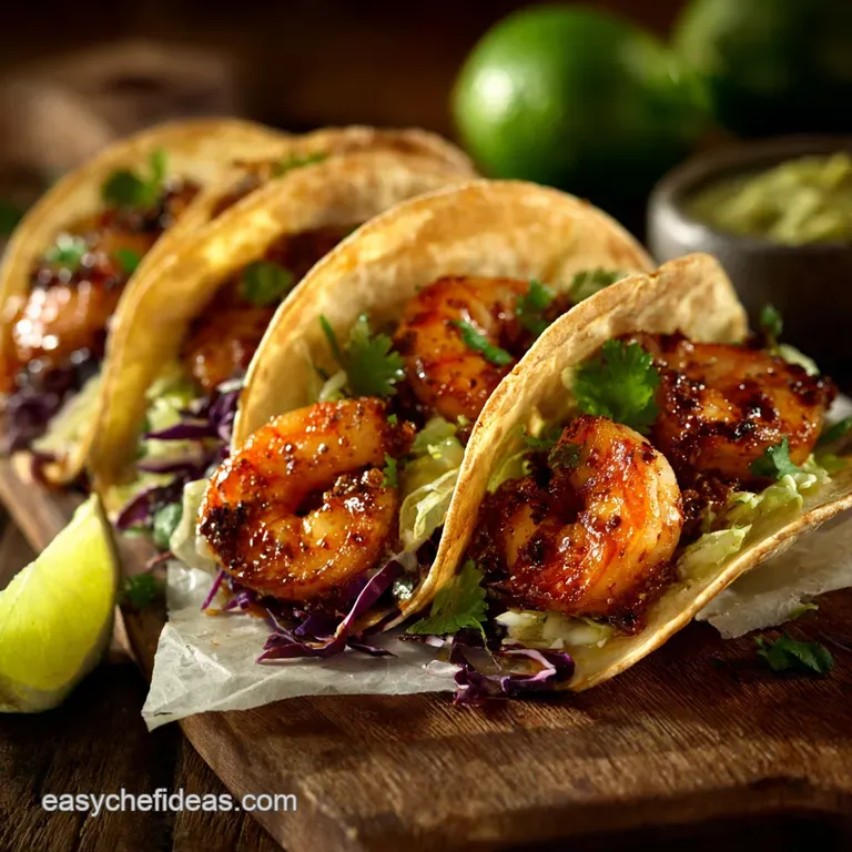 Shrimp Tacos with Zesty ChipotleLime Seasoning and Cooling Cilantro Slaw
