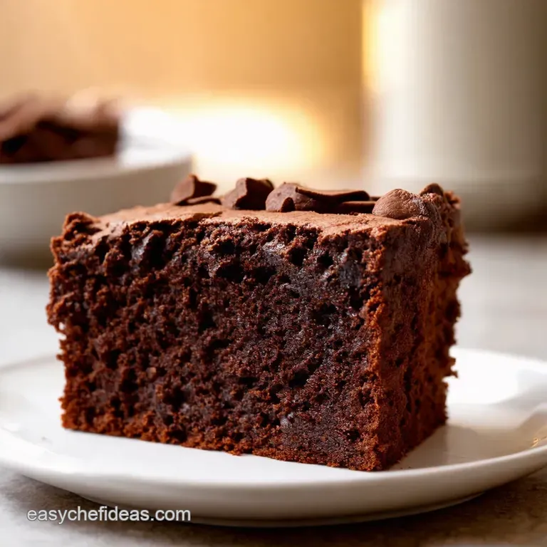 Chocolate Bliss on a Baking Sheet presentation