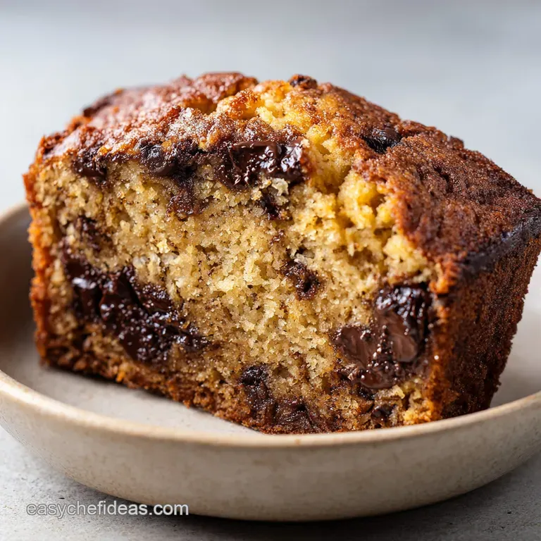 Two thick slices of golden-brown moist loaf on a ceramic plate, paired with a cup of steaming black coffee.