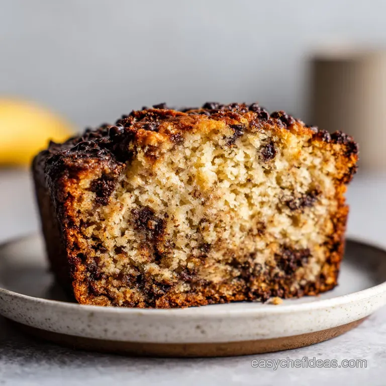 Chocolate Chip Banana Bread: One-Bowl & Ultra-Moist