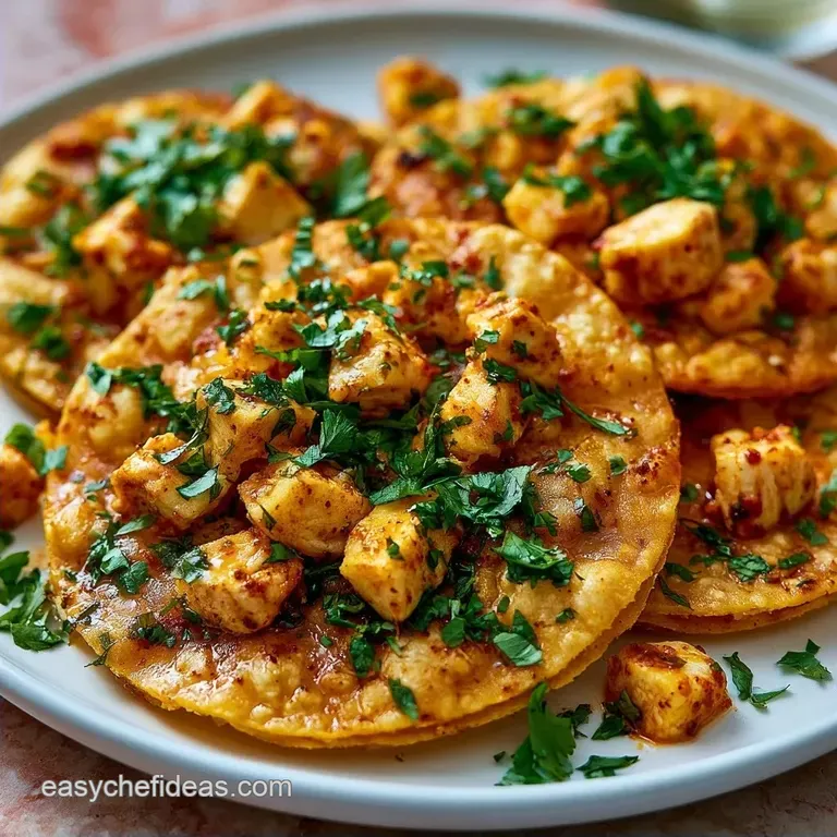 Cilantro Lime Chicken Tostadas in 25 Minutes