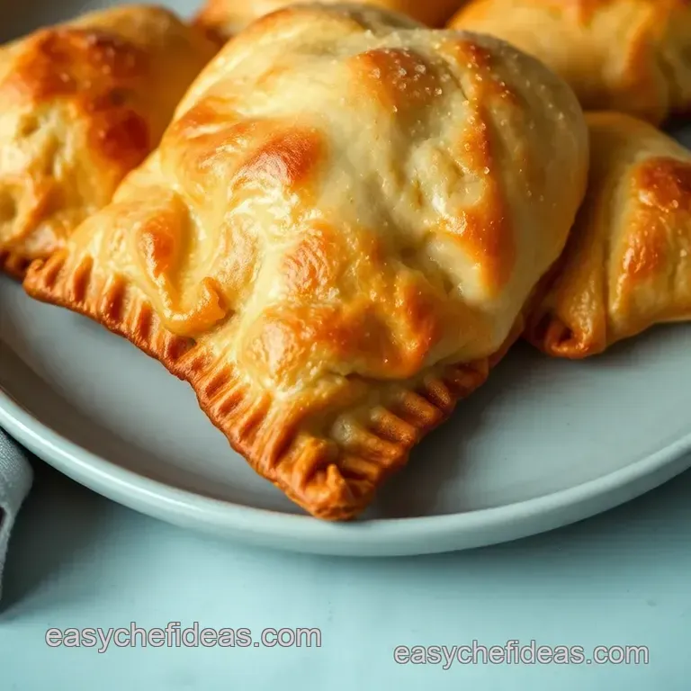 Classic Apple Turnovers with a Golden Flaky Pastry presentation
