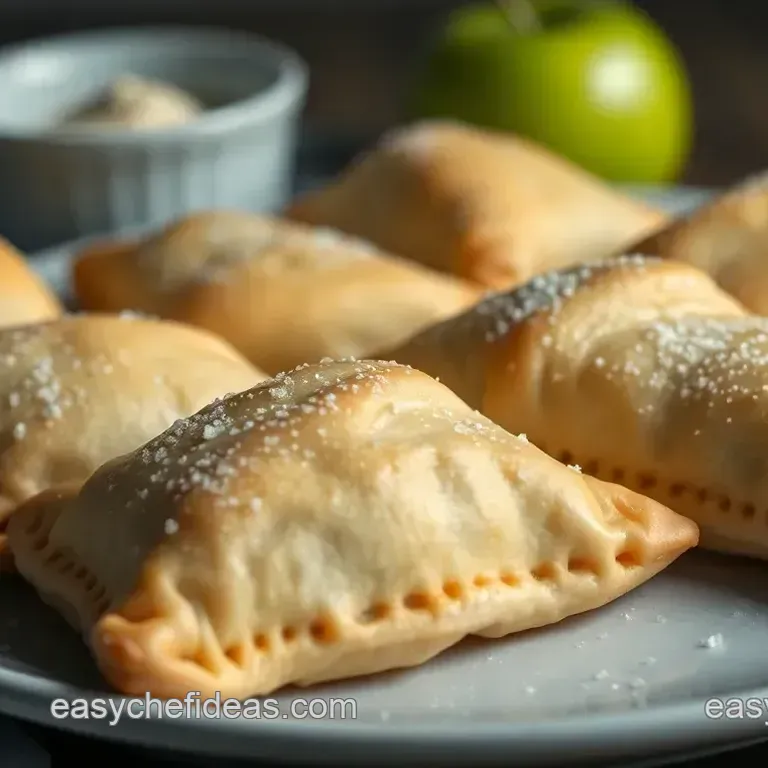 Classic Apple Turnovers with a Golden Flaky Pastry