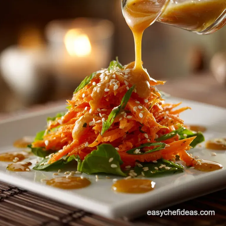 Asian Carrot Ginger Dressing: Achieve That Silky Restaurant Texture