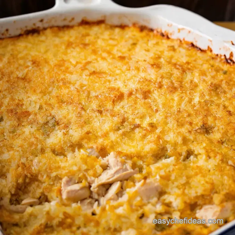 Classic Chicken and Rice Casserole Comfort in Every Bite presentation