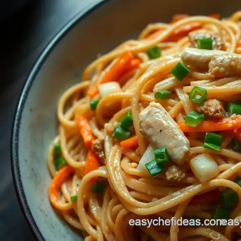 Classic Chicken Chow Mein with Veggies