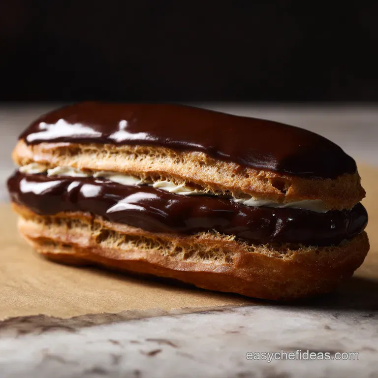 Classic Chocolate &Eacute;clairs a Chouxstopping Delight presentation