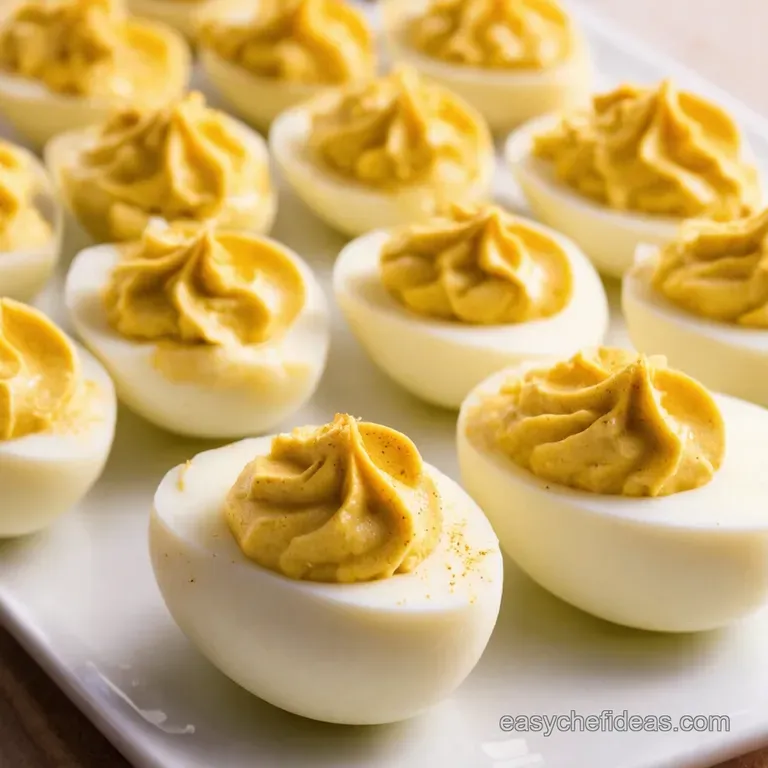 Classic Creamy Deviled Eggs Easy As Pie Almost presentation