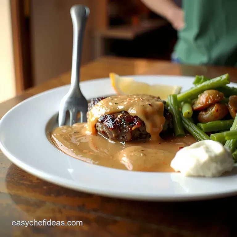 Classic Steak Diane Sauce Flamb&eacute;ed Perfection in Minutes presentation