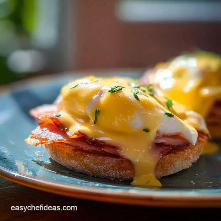 Classic Eggs Benedict with Unbreakable Hollandaise