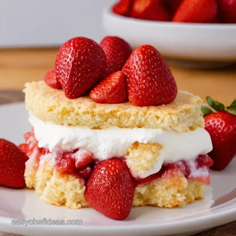 Classic Strawberry Shortcake a Taste of Summer presentation