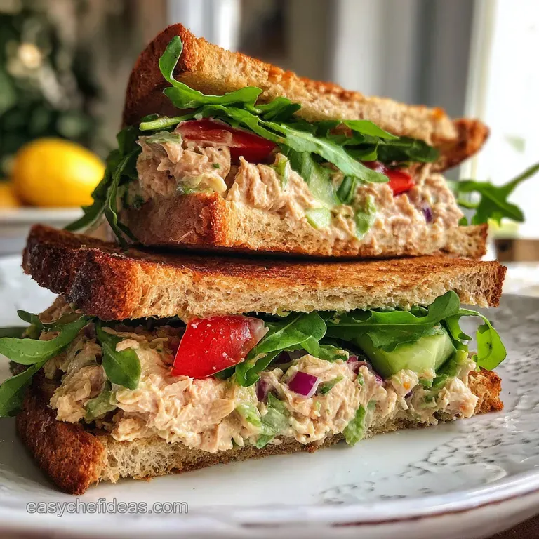 Tuna Salad Sandwich Recipe: Zesty & Velvety