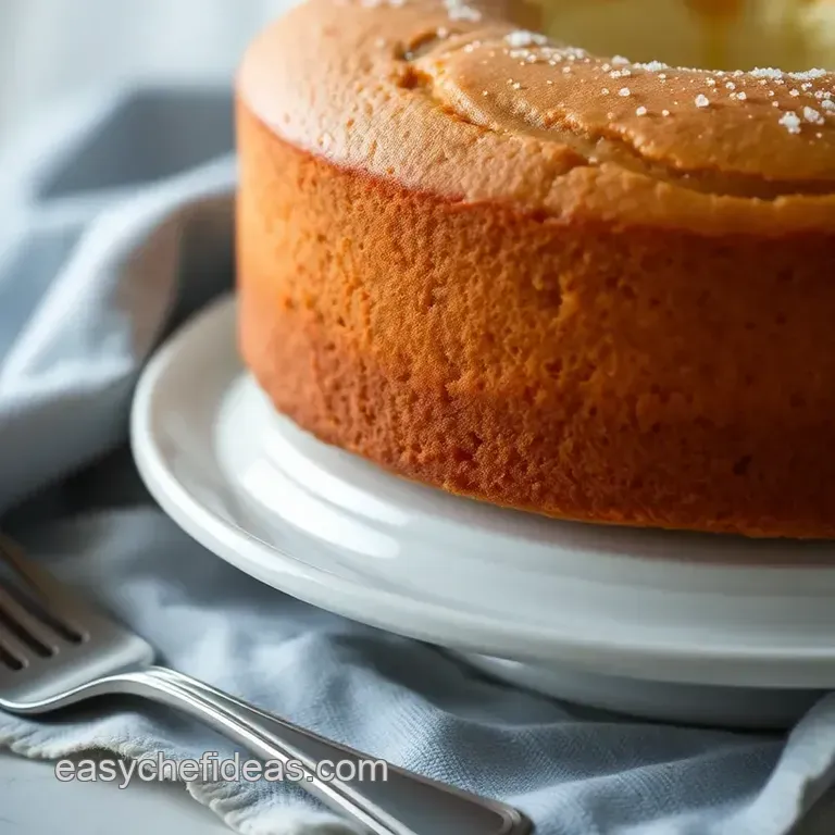 Classic Vanilla Cake from Scratch: a Timeless Delight presentation
