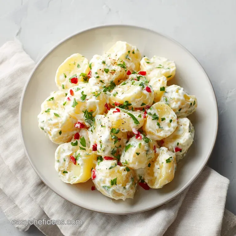 Classic Potato Salad: Creamy and Tangy