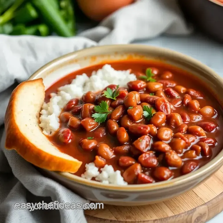 Savory and Simple: Quick-Fired Red Beans presentation