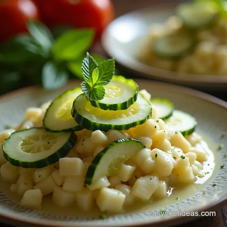 Cool As a Cucumber the Ultimate Refreshing Raita presentation
