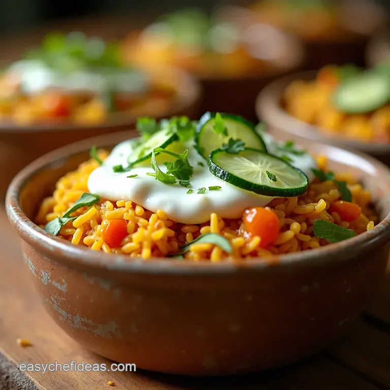 Cooling Cucumber Raita the Perfect Biryani Buddy presentation