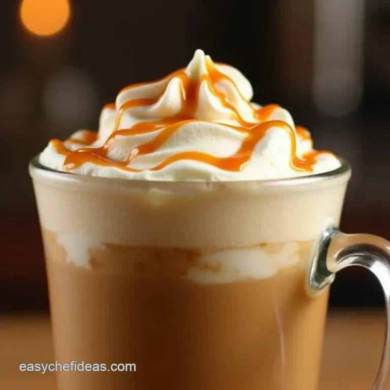 The Baristas Secret Perfect Layered Iced Caramel Macchiato at Home presentation