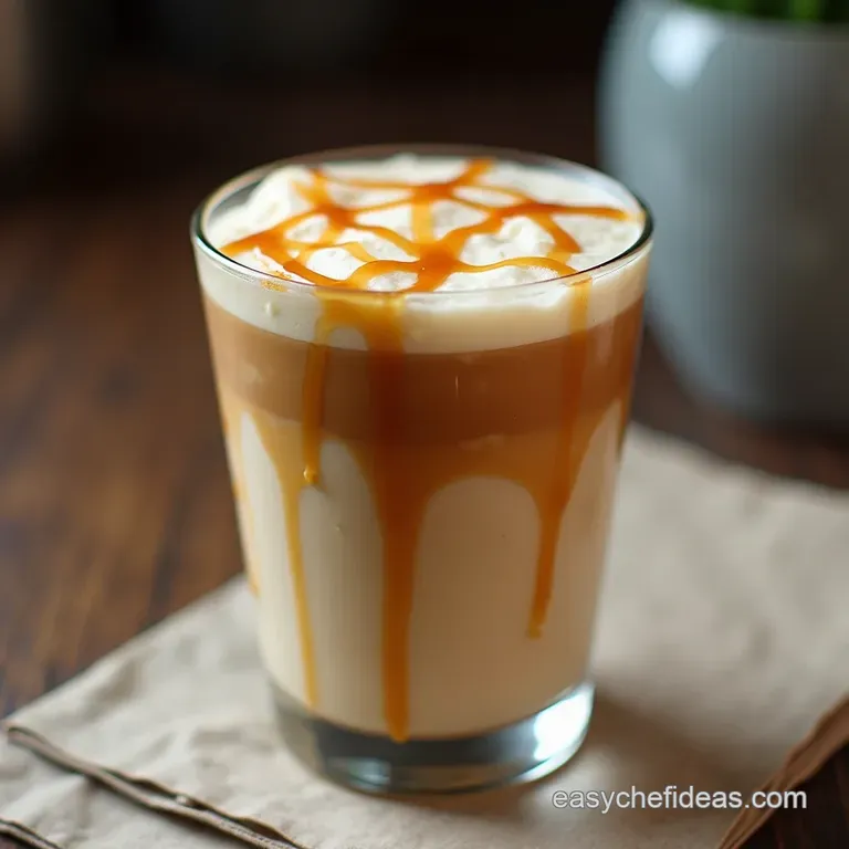 The Baristas Secret Perfect Layered Iced Caramel Macchiato at Home