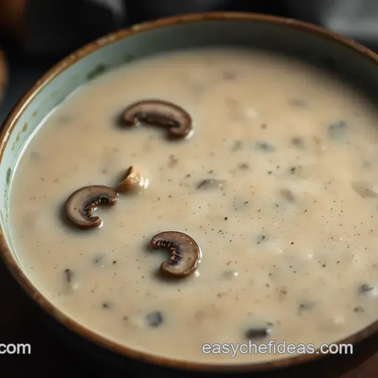 Cozy Creamy Mushroom Soup